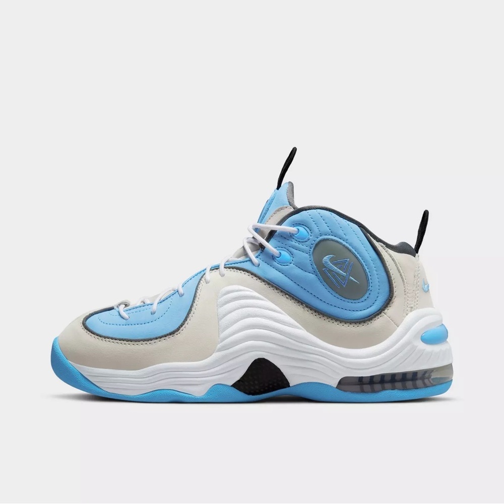 Nike Men's Air Penny 2 Social Status Playground DM9132-100 Blue/White SZ 9 - Picture 4 of 7